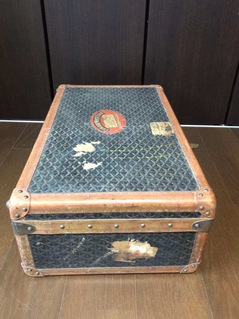 希少】ゴヤールヴィンテージトランクケース1930年代 GOYARD - メルカリ