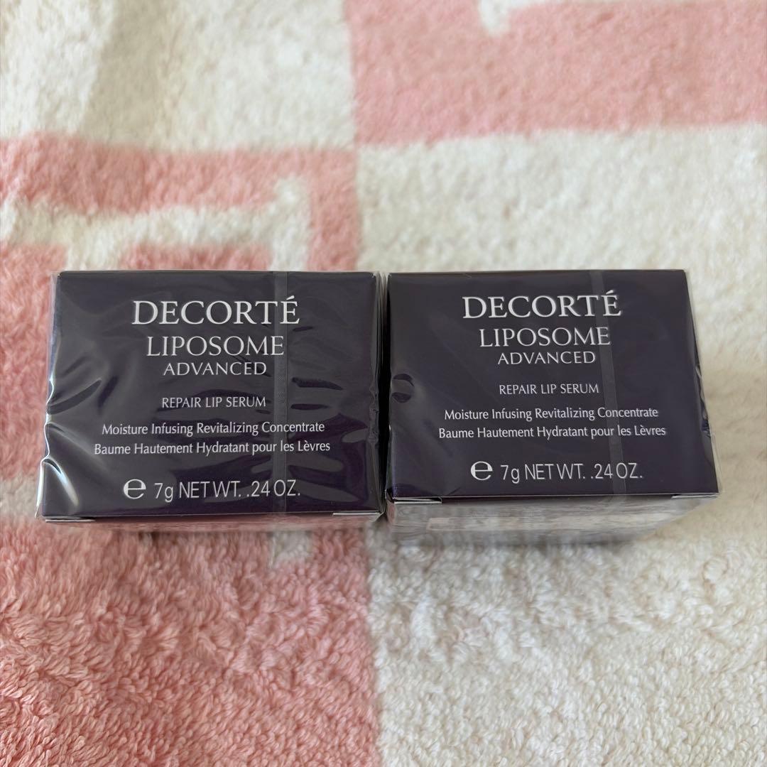 2個セットコスメデコルテ リポソームリペアリップセラム リポソーム アドバンスト リペアリップセラム | DECORTÉ（コスメ