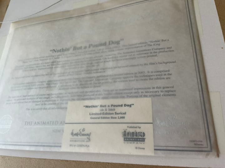 リロ＆スティッチ 激レアセル画 - メルカリ