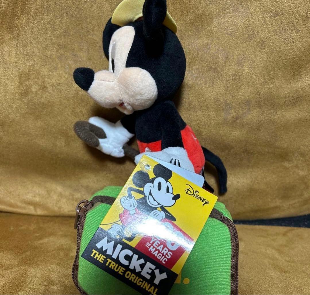 ミッキーマウス ぬいぐるみ 90周年 ミッキーの汽車旅行 ディズニー