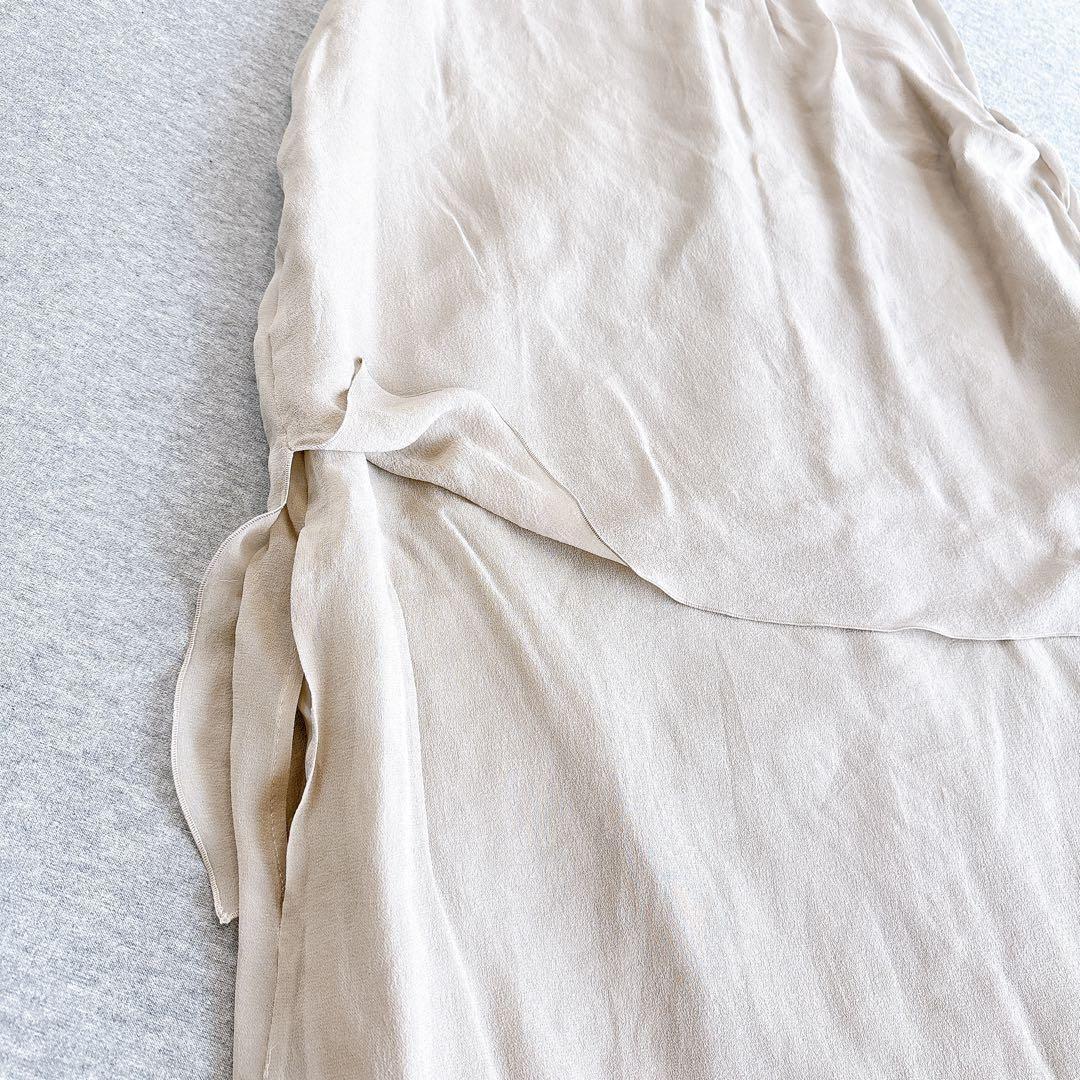 デイジーリンフォクシー ノースリーブワンピース グレー 日本製 綿 L