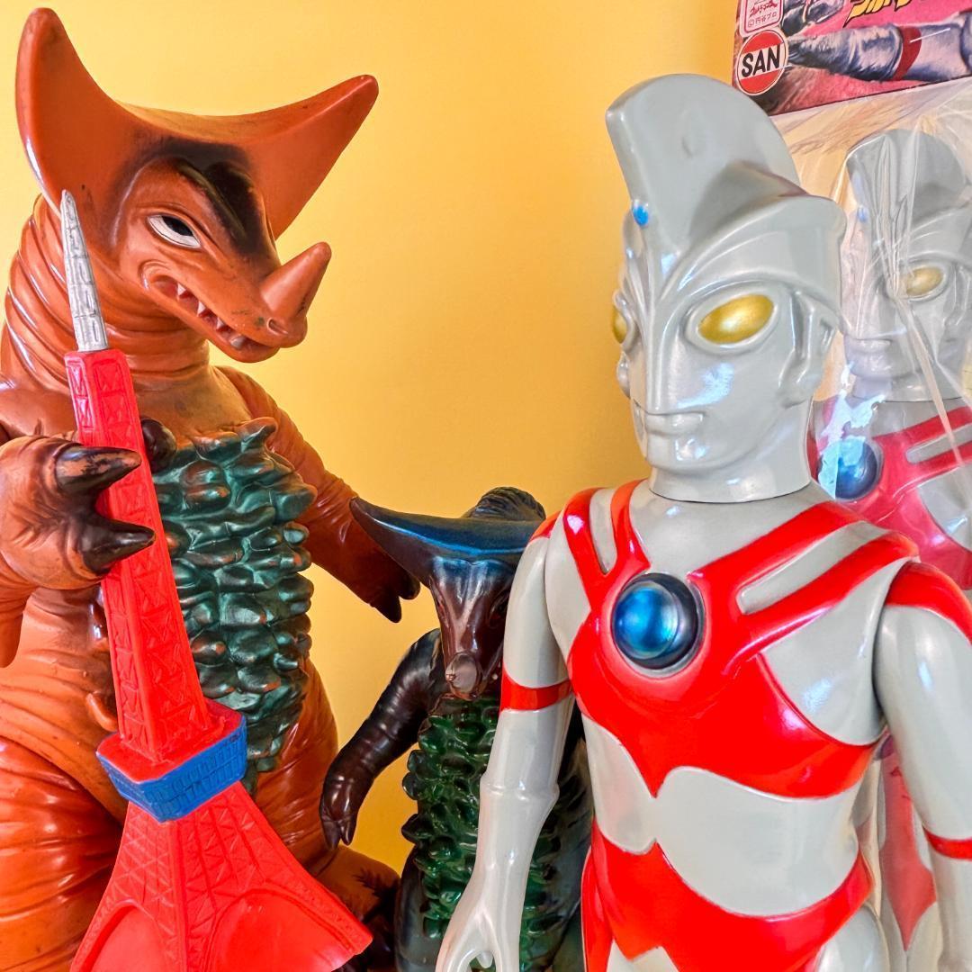 Ken様専用 マルサン ウルトラマンエース 450 グレー ゴモラ東京タワー