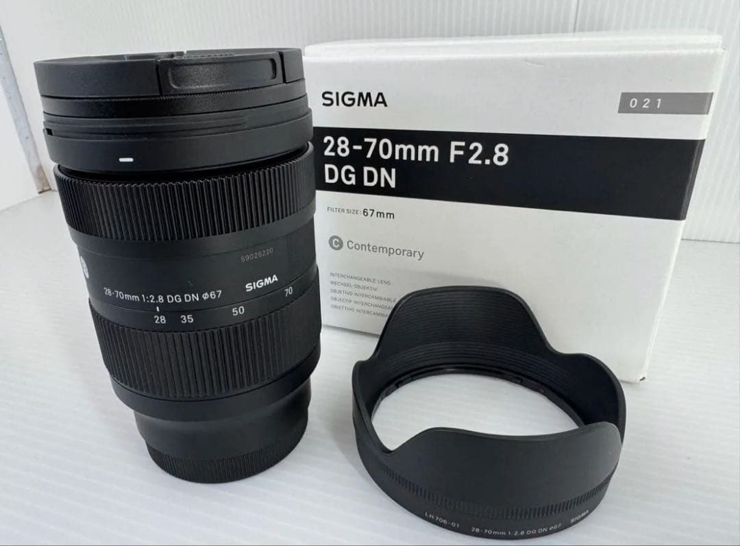 SIGMA 28-70mm F2.8 DG DN ソニーEマウント Amazon.com : Sigma 28-70mm F2.8 DG DN for Sony E Black : Electronics