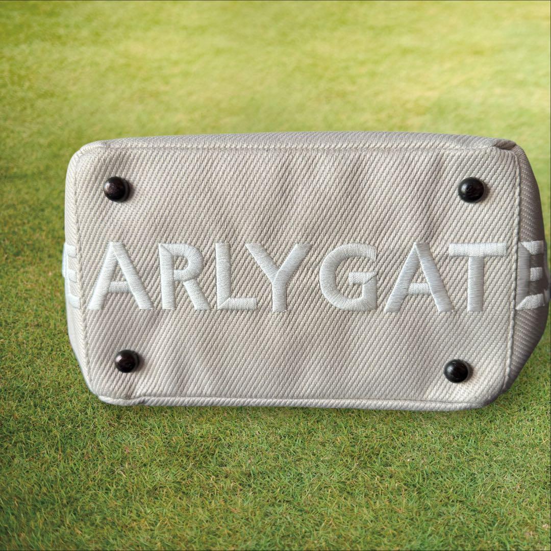 現行モデル パーリーゲイツ カートバッグ トート ハンドバッグ 黒 ベージュ