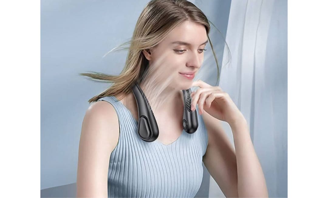 ブレードレスネックファン 黒 5個セット転売OK - メルカリ