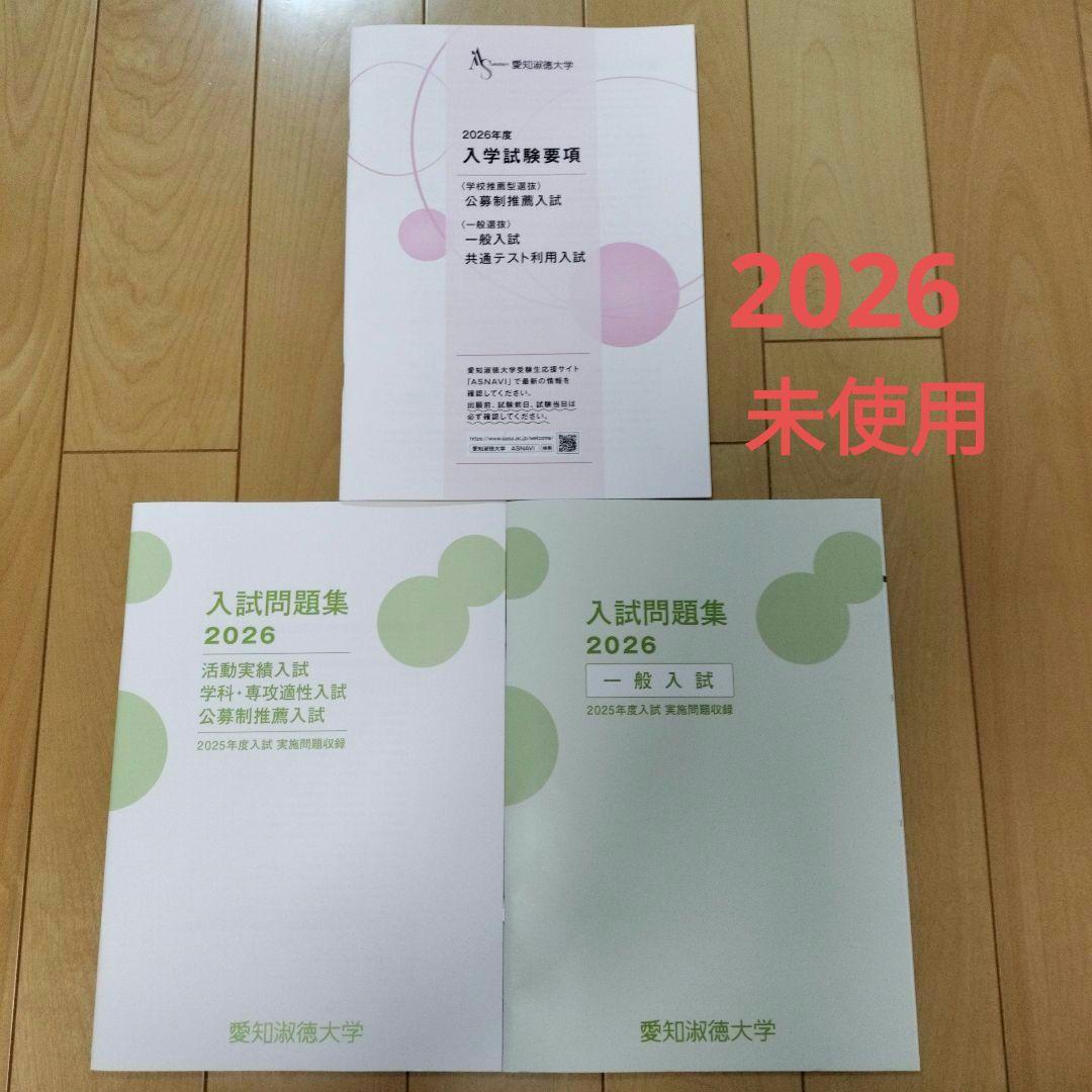 愛知淑徳大学 入試問題集2026 公募制推薦入試 一般入試 過去問 - メルカリ