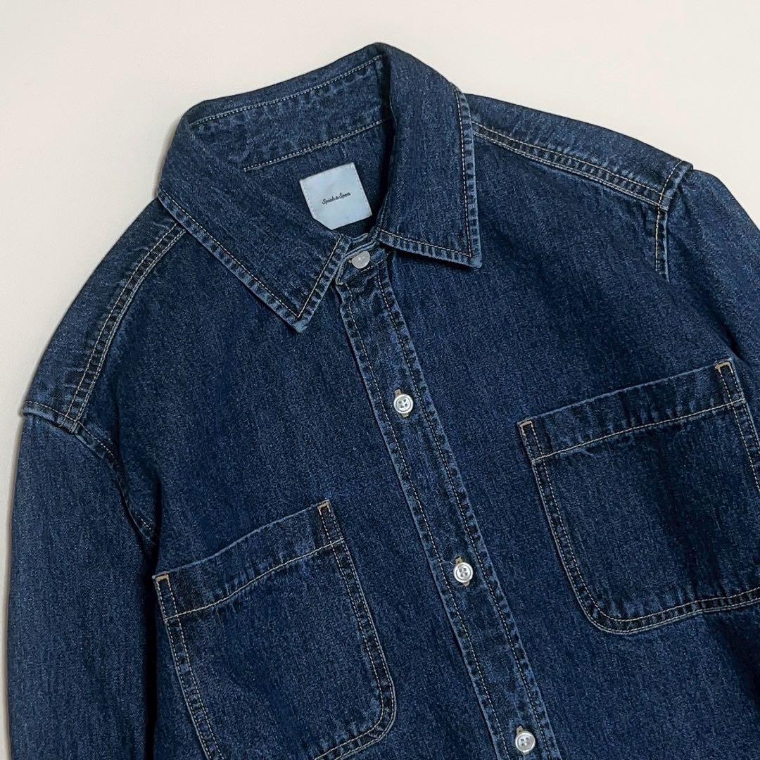 2024AW】Spick & Span／ショートデニムシャツ デニムジャケット - メルカリ