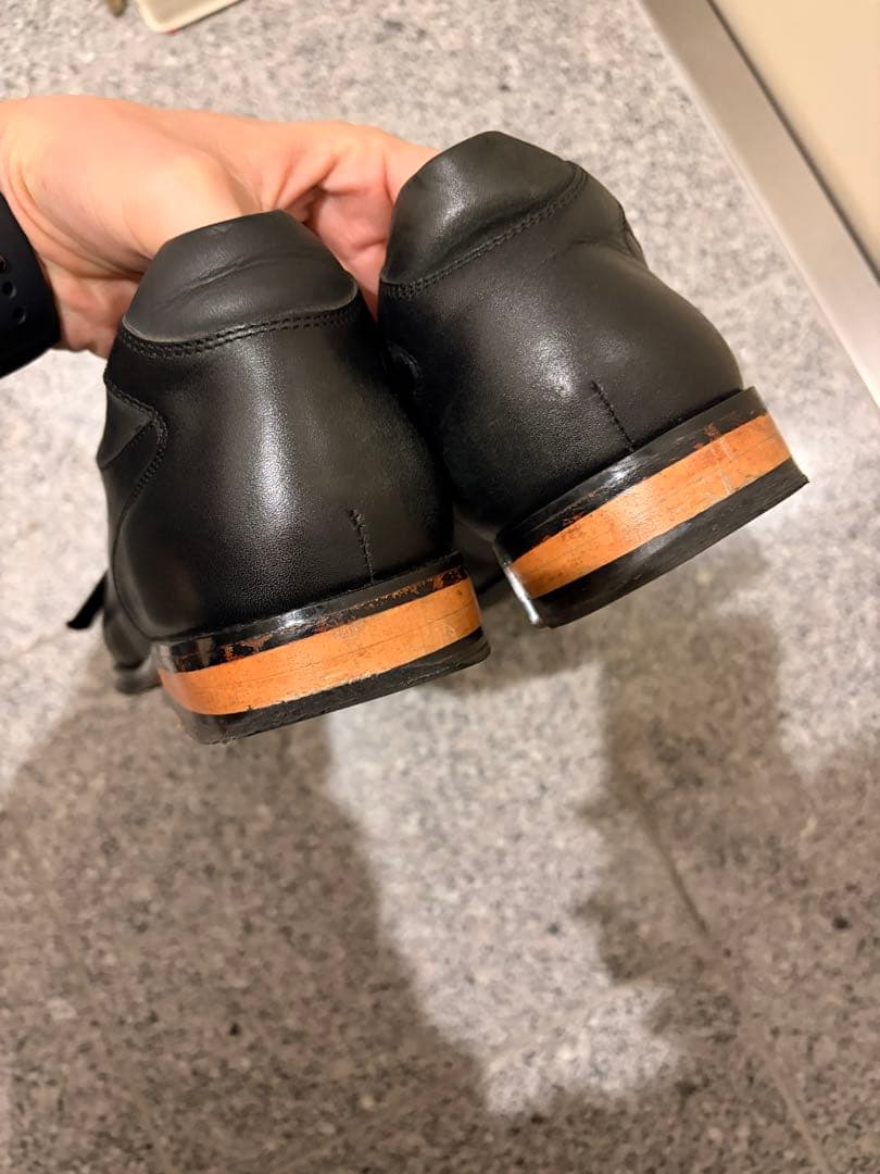 靴 ABELIA EDOWARD GOUCHA Bb shoes \"BLACK\"