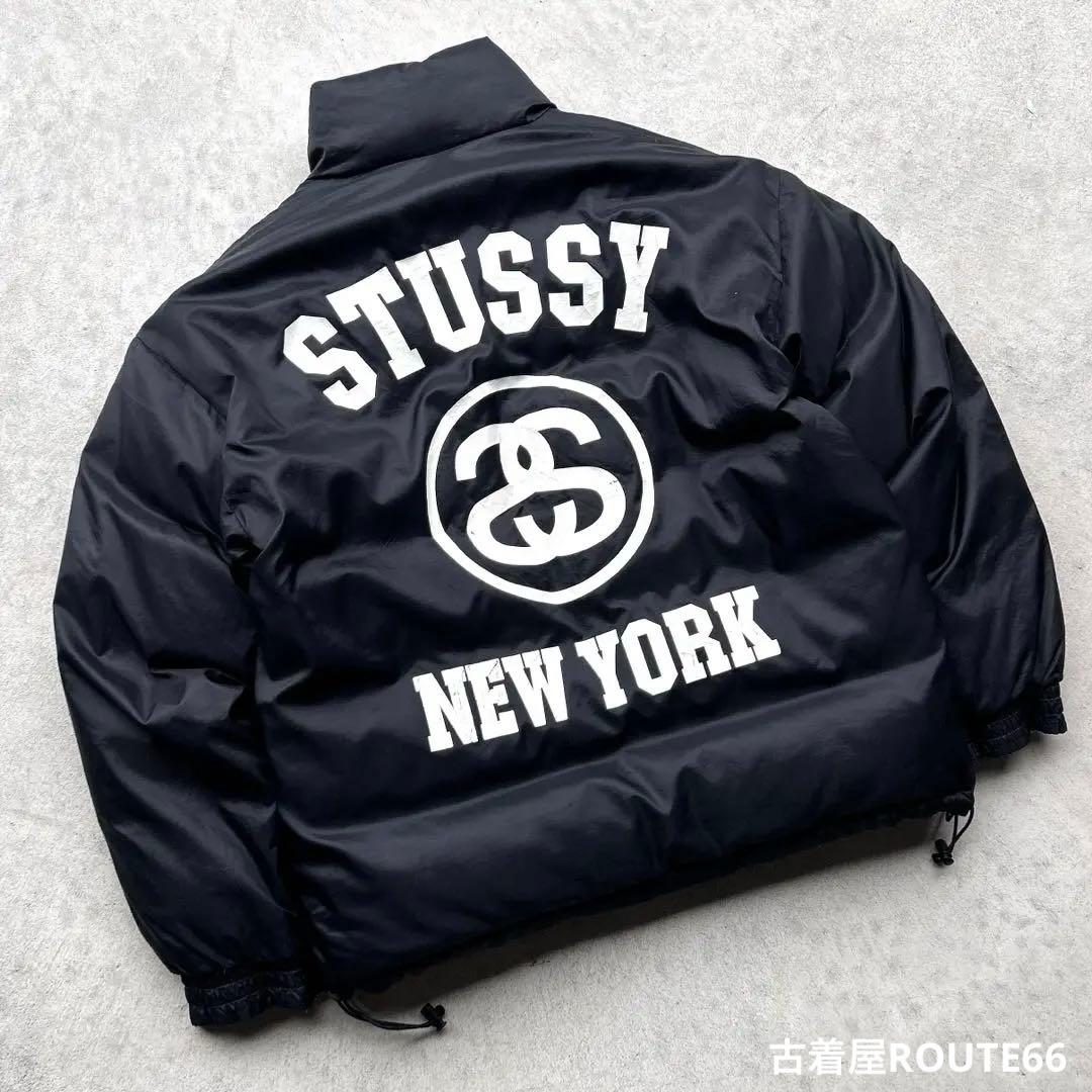 専用！90s OLD STUSSY リバーシブル 肉厚 ダウンジャケット - メルカリ