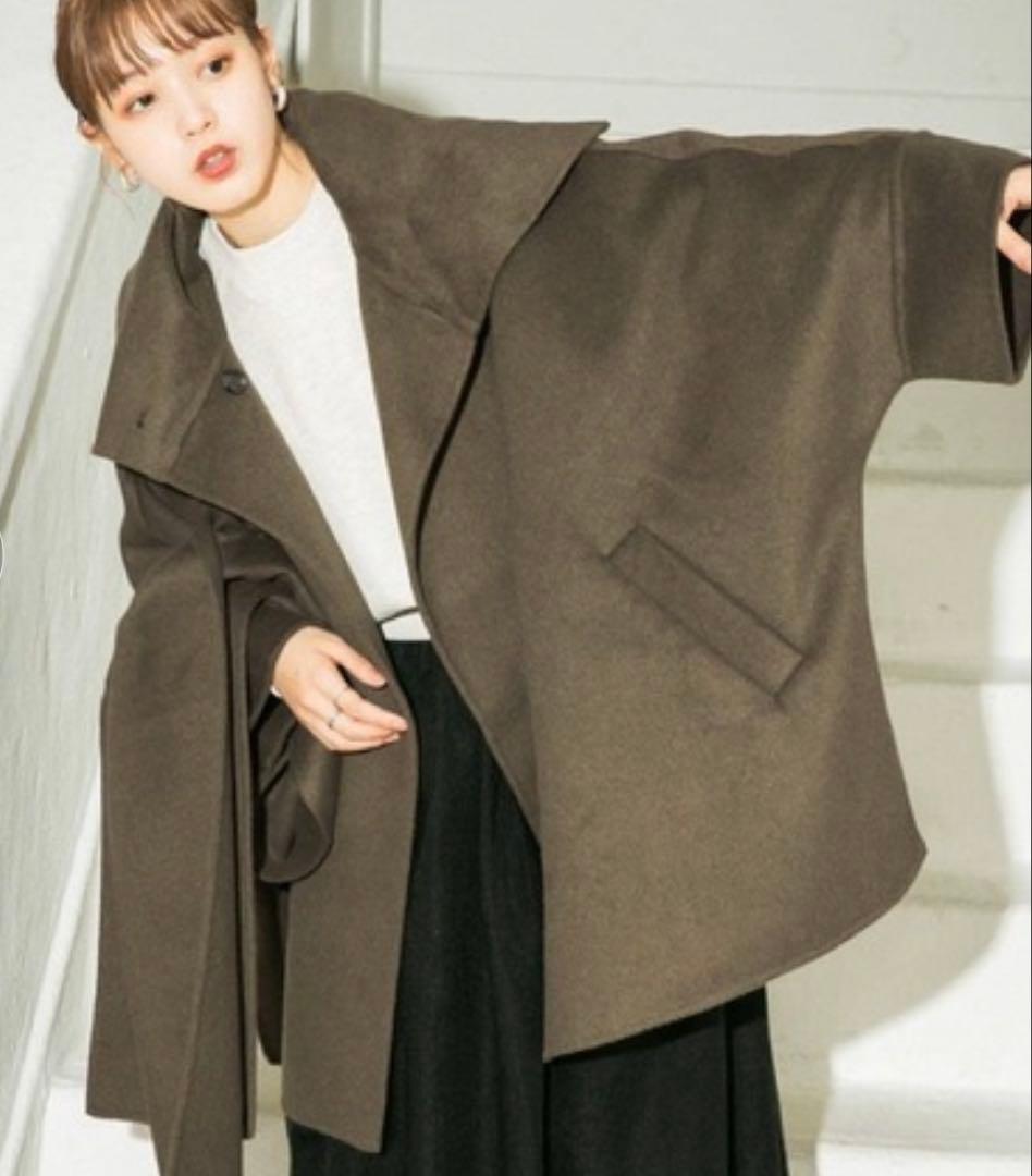 KBF ストールマントリバーコート オリーブグリーン Mサイズ - メルカリ