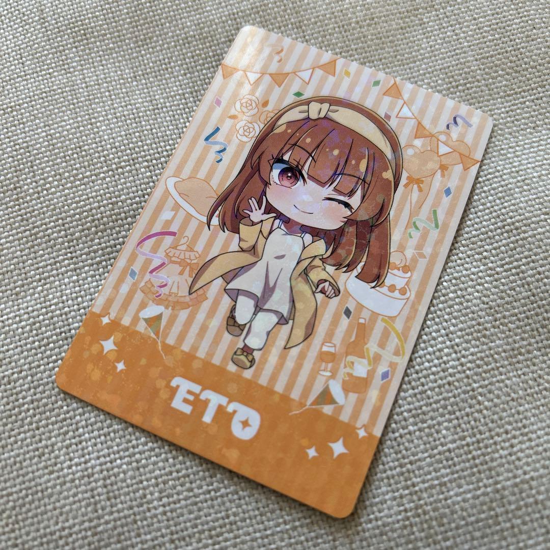 カラフルピーチ えと トレカ 缶バッジ ぷぴぱ - メルカリ