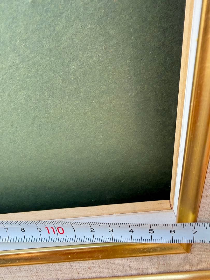 M50サイズ金色の大きな油彩額縁 送料込み1/27 倉庫① ガラス無し供箱