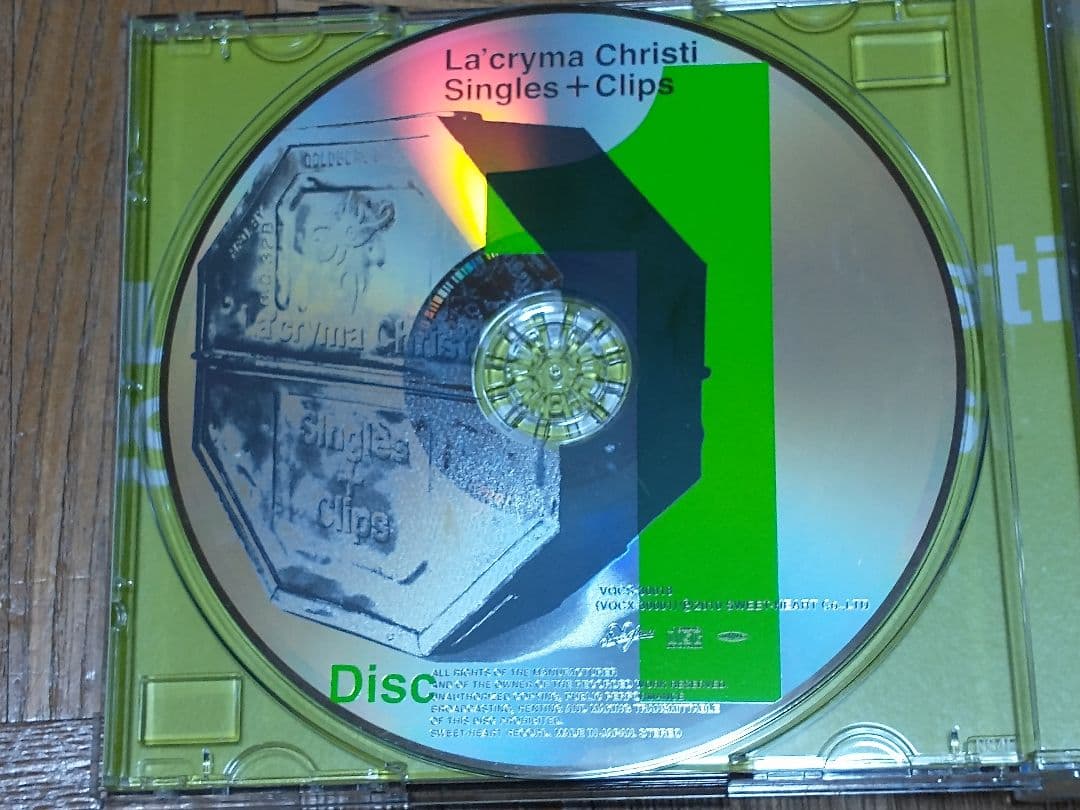 邦楽 La'cryma Christi Singles + Clips 3CD+DVD