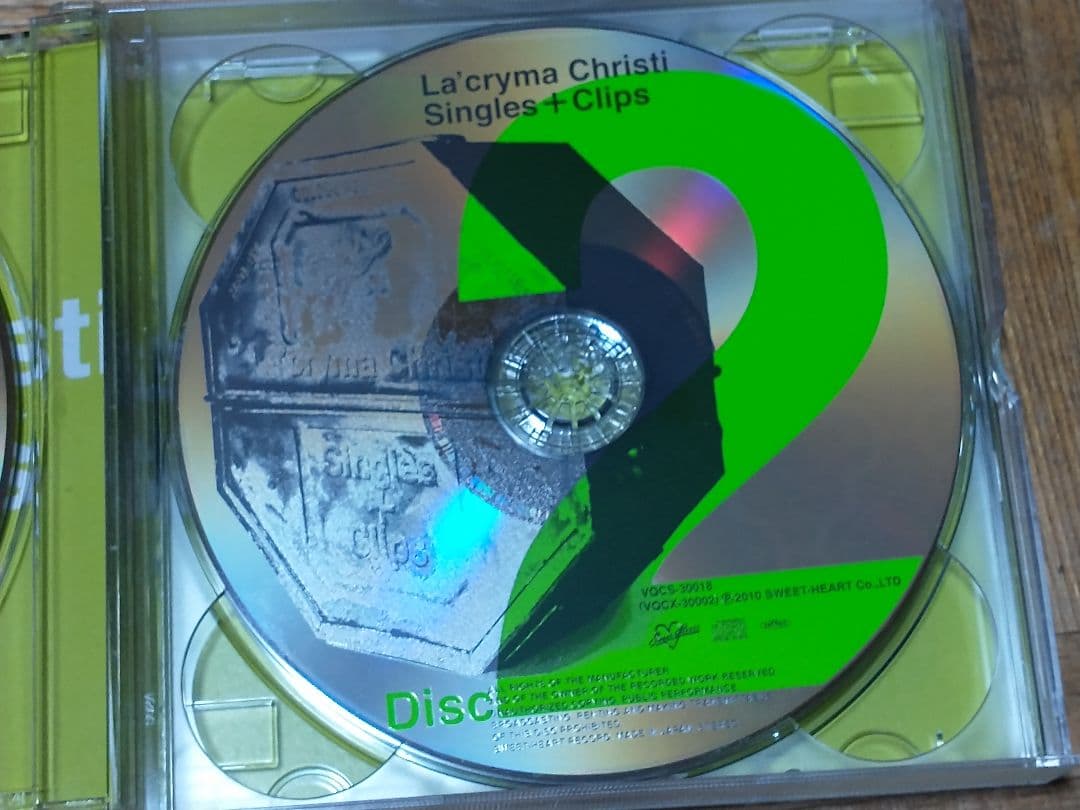 邦楽 La'cryma Christi Singles + Clips 3CD+DVD