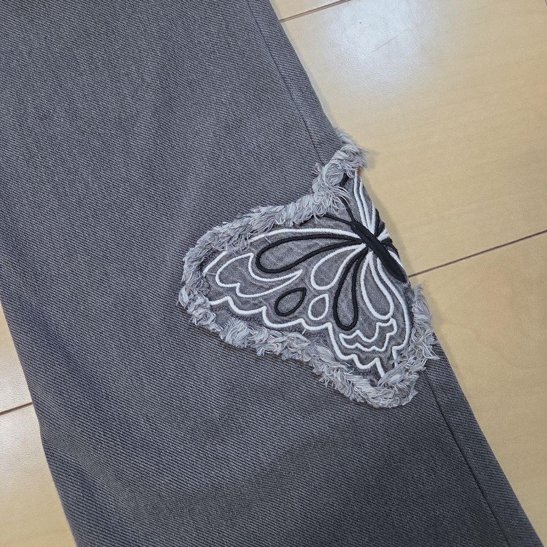 アナスイミニ グレーフレアパンツ 裏起毛 160 - ボトムス・スパッツ