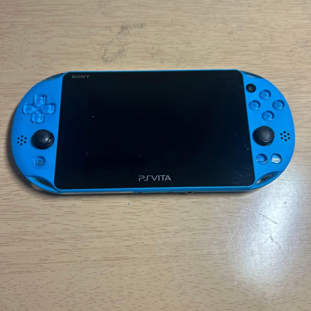 PS Vita 2000 アクアブルー 本体 - メルカリ