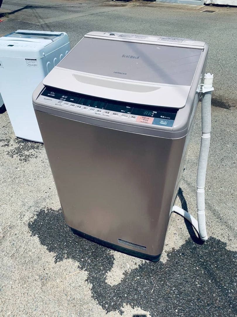 ①✅日立電気洗濯機✅送料設置無料 ✅BW-V100A✅ Amazon.co.jp: 日立 全自動洗濯機 シャンパン BW-V100A N : ホーム