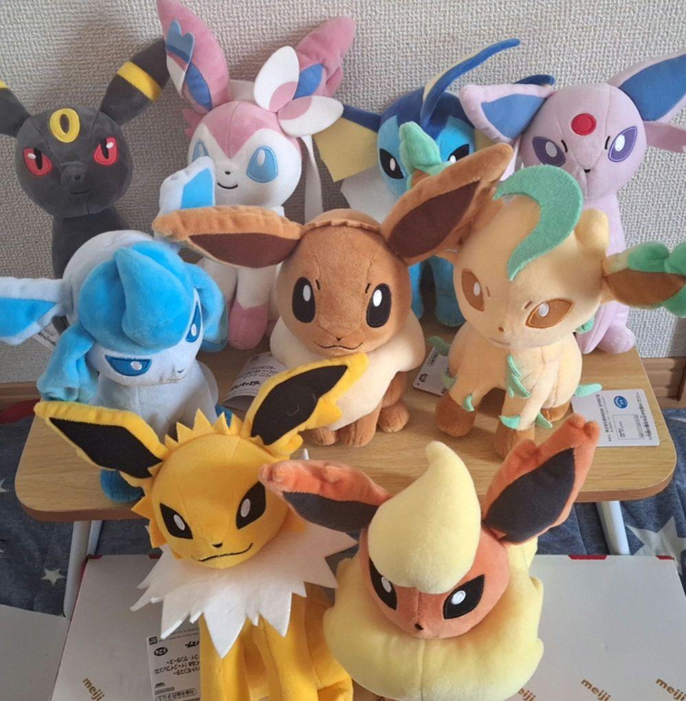 ポケモン イーブイ ブイズ ぬいぐるみ9体セット - メルカリ