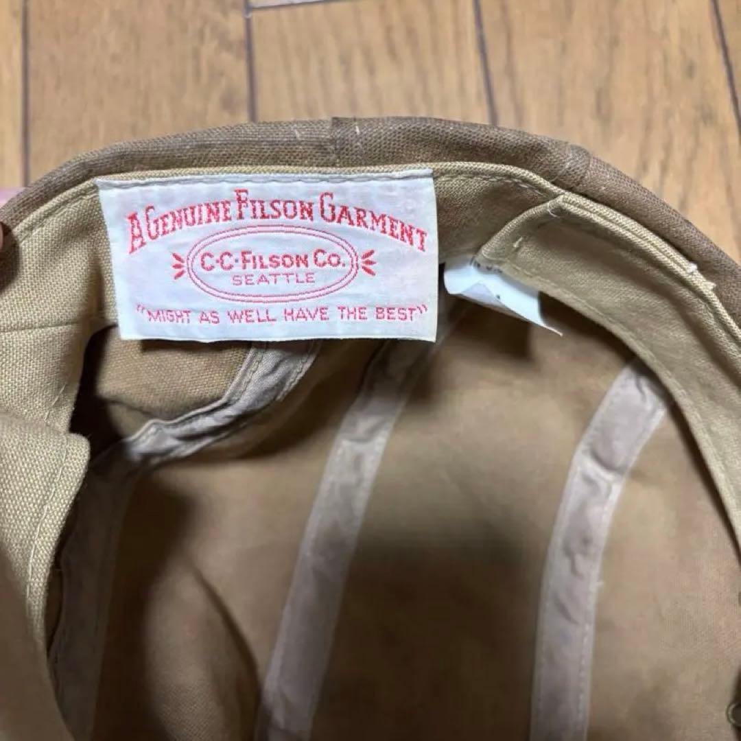 希少）1980s フィルソン オイルドキャップ ショートビル - メルカリ