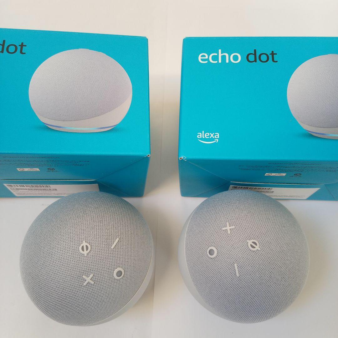 Echo Dot 第5世代 グレーシャーホワイト 二台組 - メルカリ