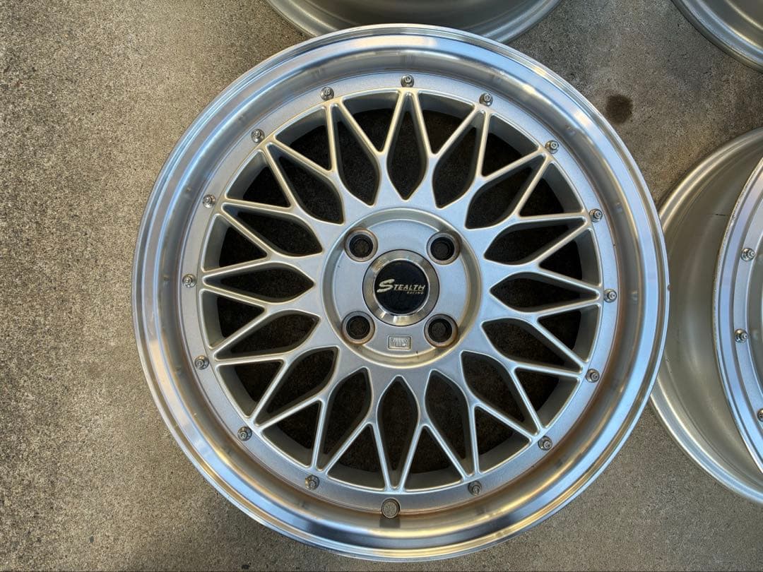 S*a様 ステルスレーシングホイール　ME01 16×5.5J 4本 深リム