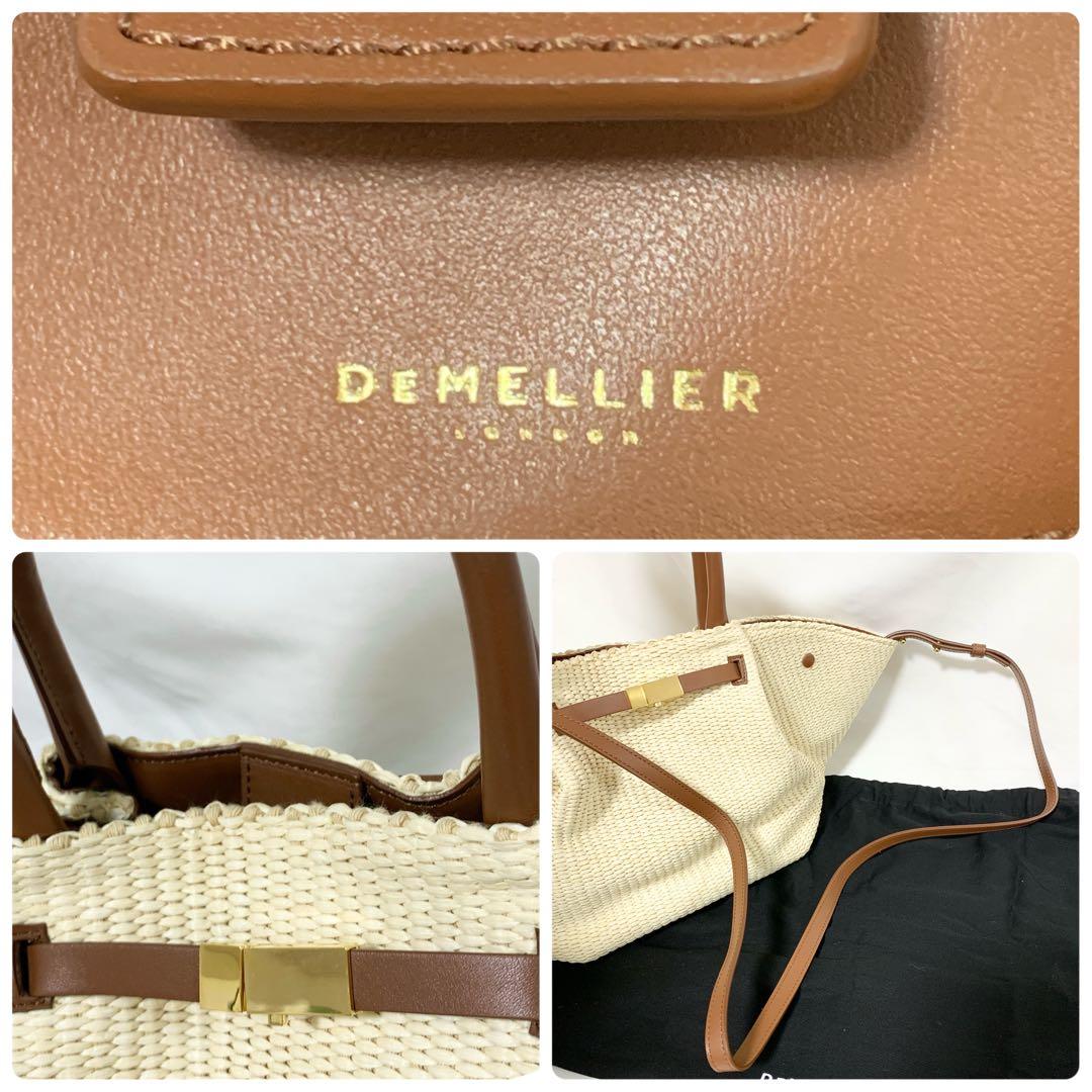 激レア✨DEMELLER 2way ショルダーバッグ ミディ ニューヨーク 美品