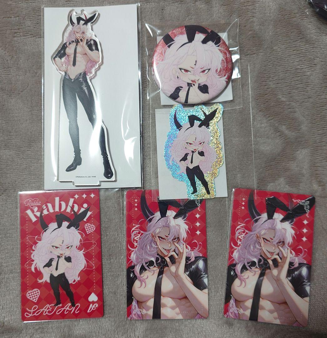 地獄のどこが悪い？ へるば くじ引き堂 サタン アクリルスタンド 缶