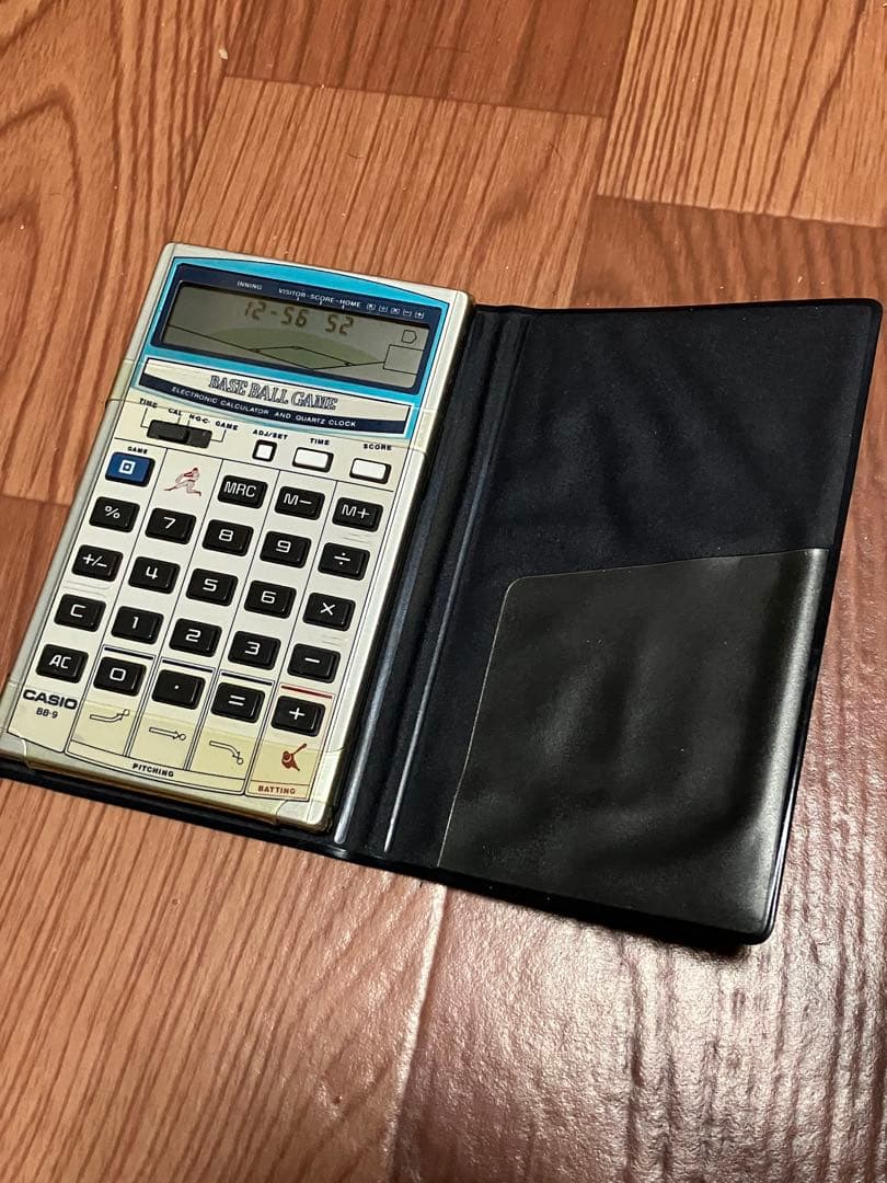 CASIO カシオ ゲーム 電卓 BB-9 ベースボールゲーム 計算機 レトロ
