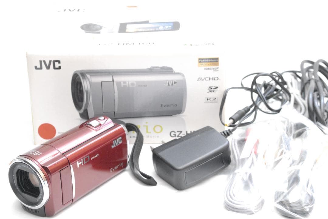 JVC Everio GZ-HM460　（良品） JVC Everio GZ-HM460-N KONICA MINOLTA LENS 2.9-116mm F1.8 With