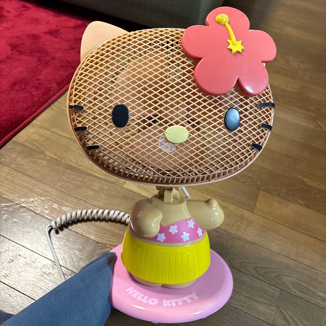 星*奨様 ✴︎日焼けハローキティ✴︎卓上扇風機 ハローキティ キティちゃん 扇風機 卓上 日焼けキティ レトロ - メルカリ