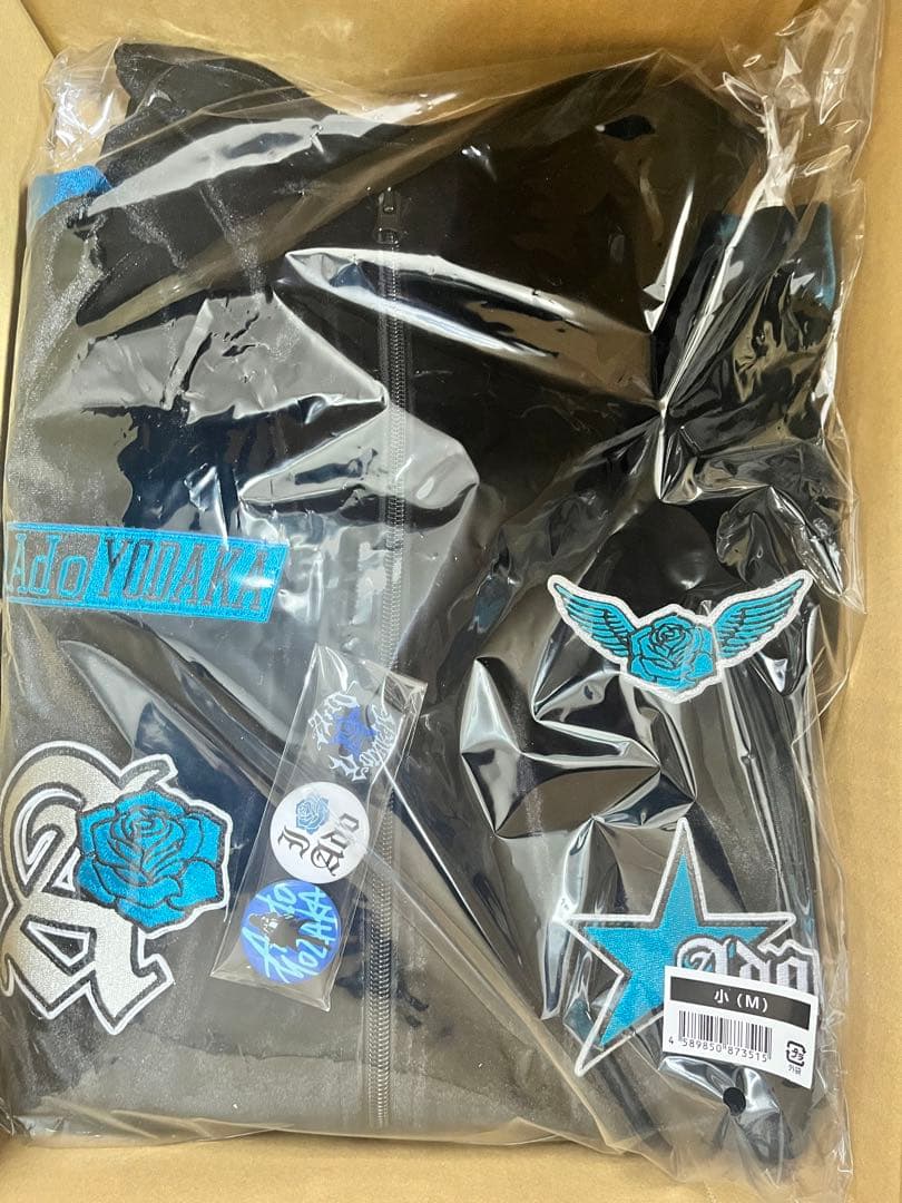 【即日発送】Ado ファッショナブル「よだか」トラックジャケット 小(M) Ado ファッショナブル「よだか」トラックジャケット 小(M) - メルカリ