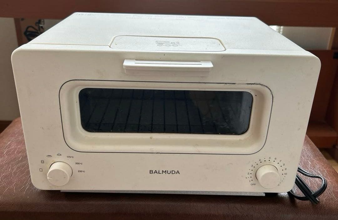 ジャンク品】バルミューダ スチームトースター K01E-WS. ホワイト