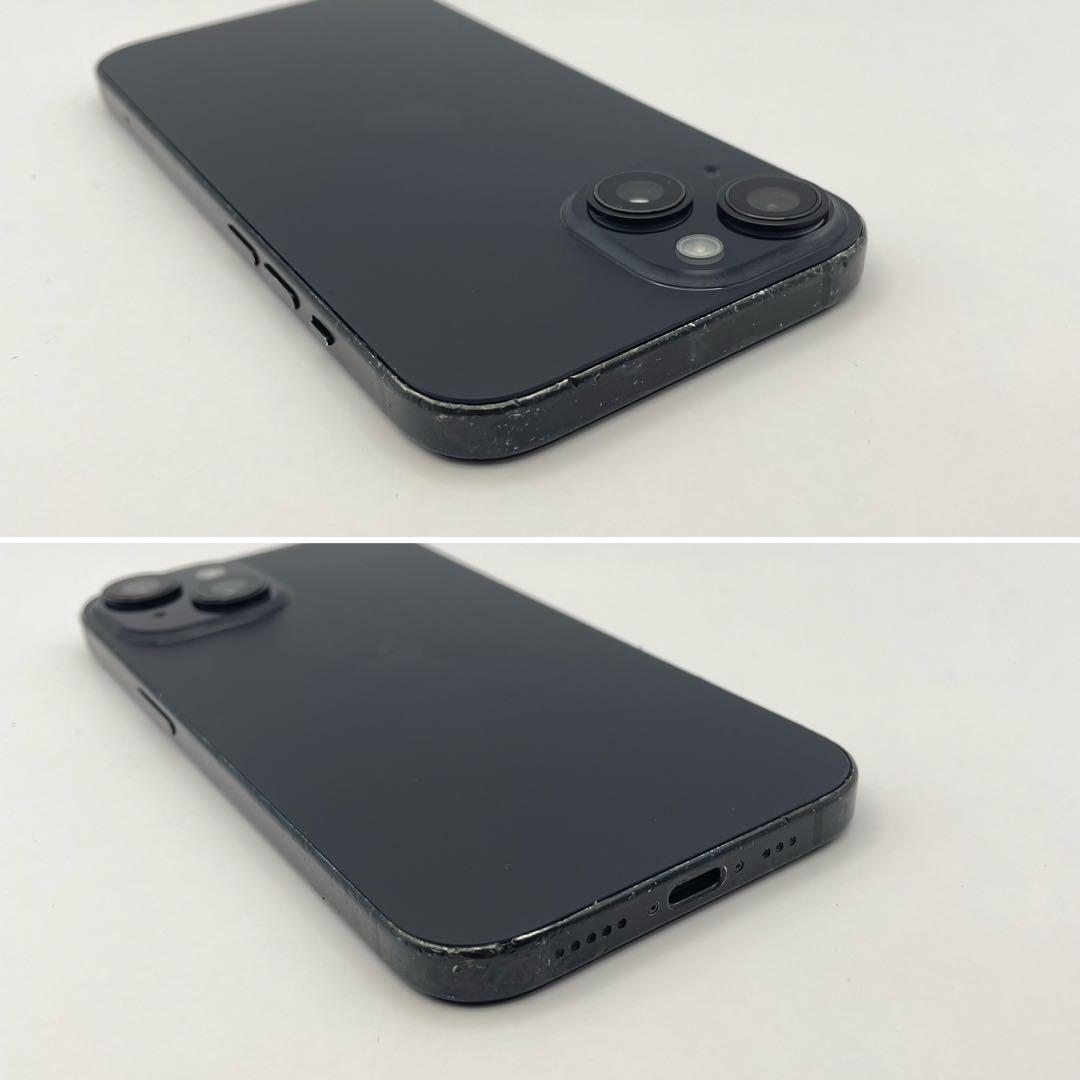 iPhone 15 128GB 大容量バッテリー新品100% SIMフリー 黒 - メルカリ