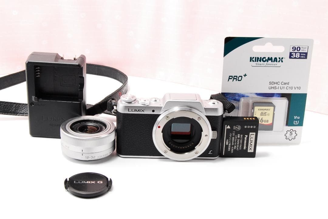 〓ミラーレス〓パナソニック LUMIX GF7 スマホ転送・自撮り可♪ - メルカリ