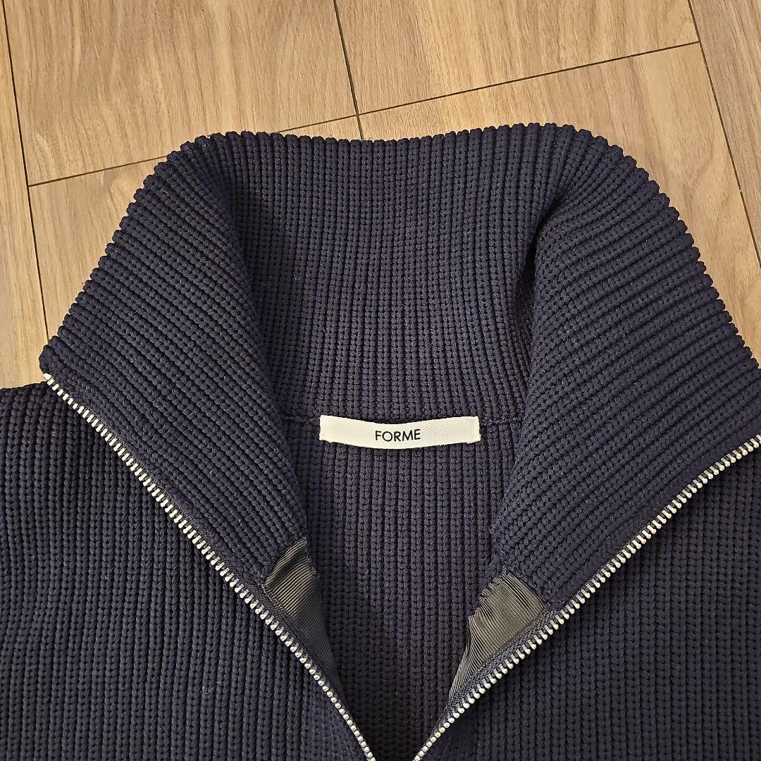 FORME 25AW 東原亜希 ジップニットカーデ - メルカリ