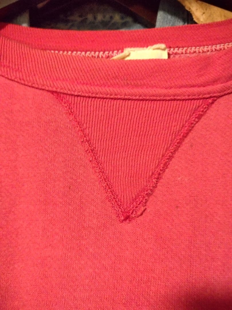 50s〜60s 前Vウィルソン ビンテージスウェット！ 背面ハーバード