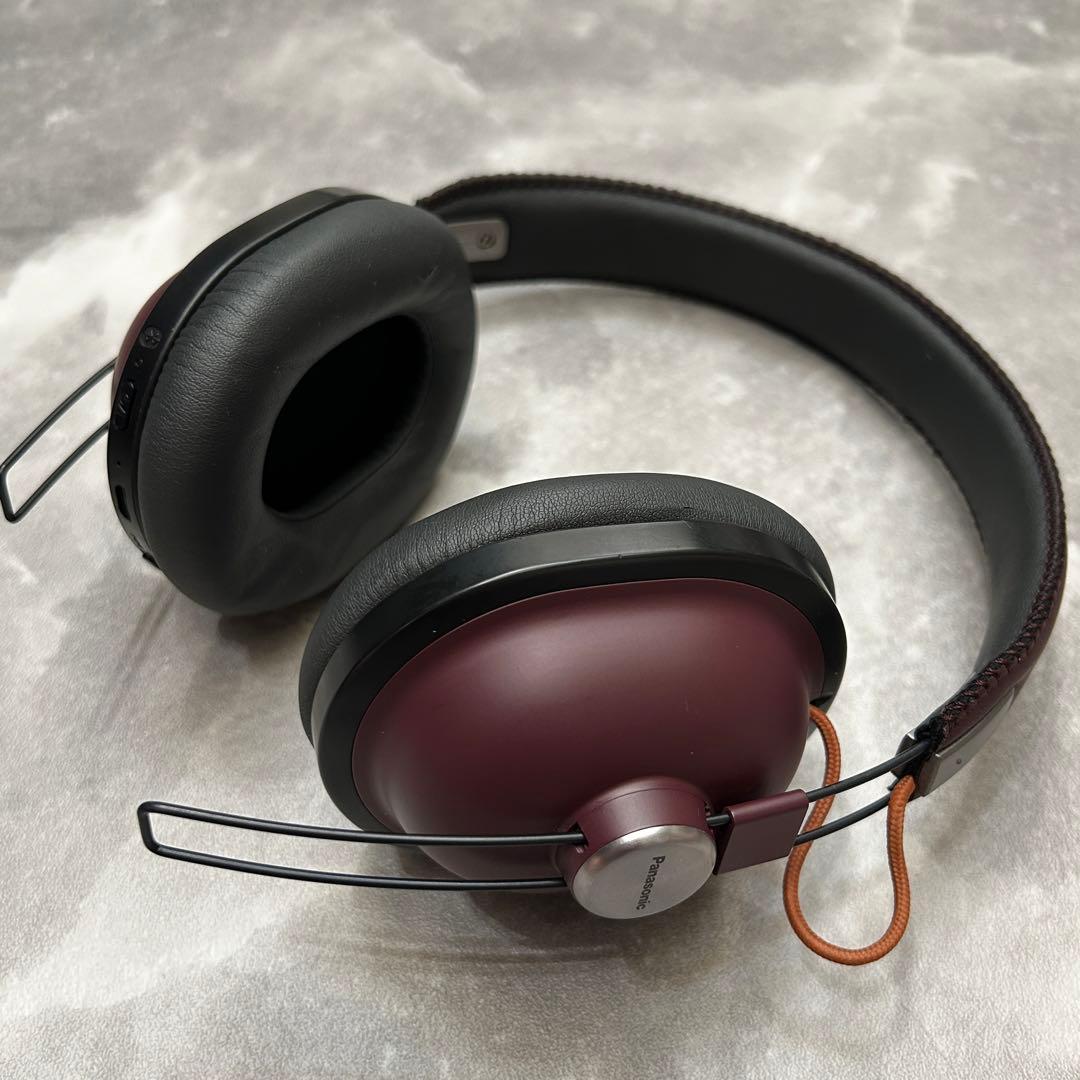 パナソニック⭐️ワイヤレスヘッドホン⭐️RP-HTX80B-R - メルカリ