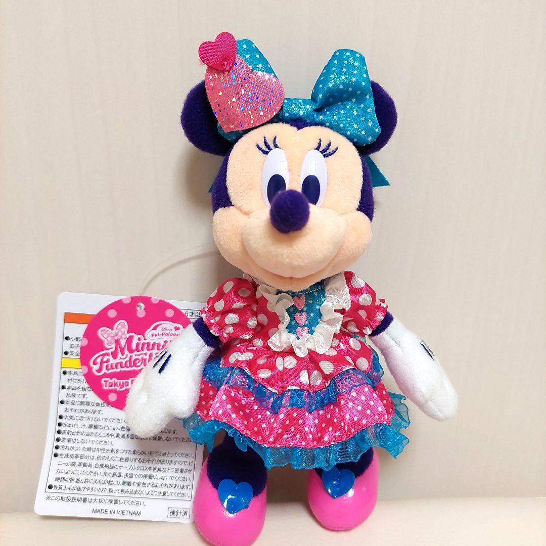 ディズニーランド パルパルーザ ミニー ぬいぐるみバッジ 40周年