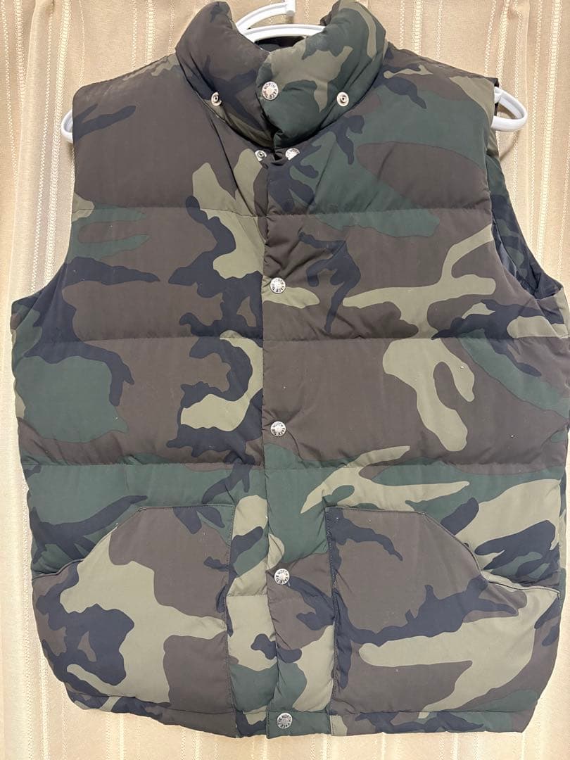 THE NORTH FACE 迷彩 ダウンベスト XL THE NORTH FACE - ノースフェイス 迷彩 ヌプシ ダウン ベスト メンズ S