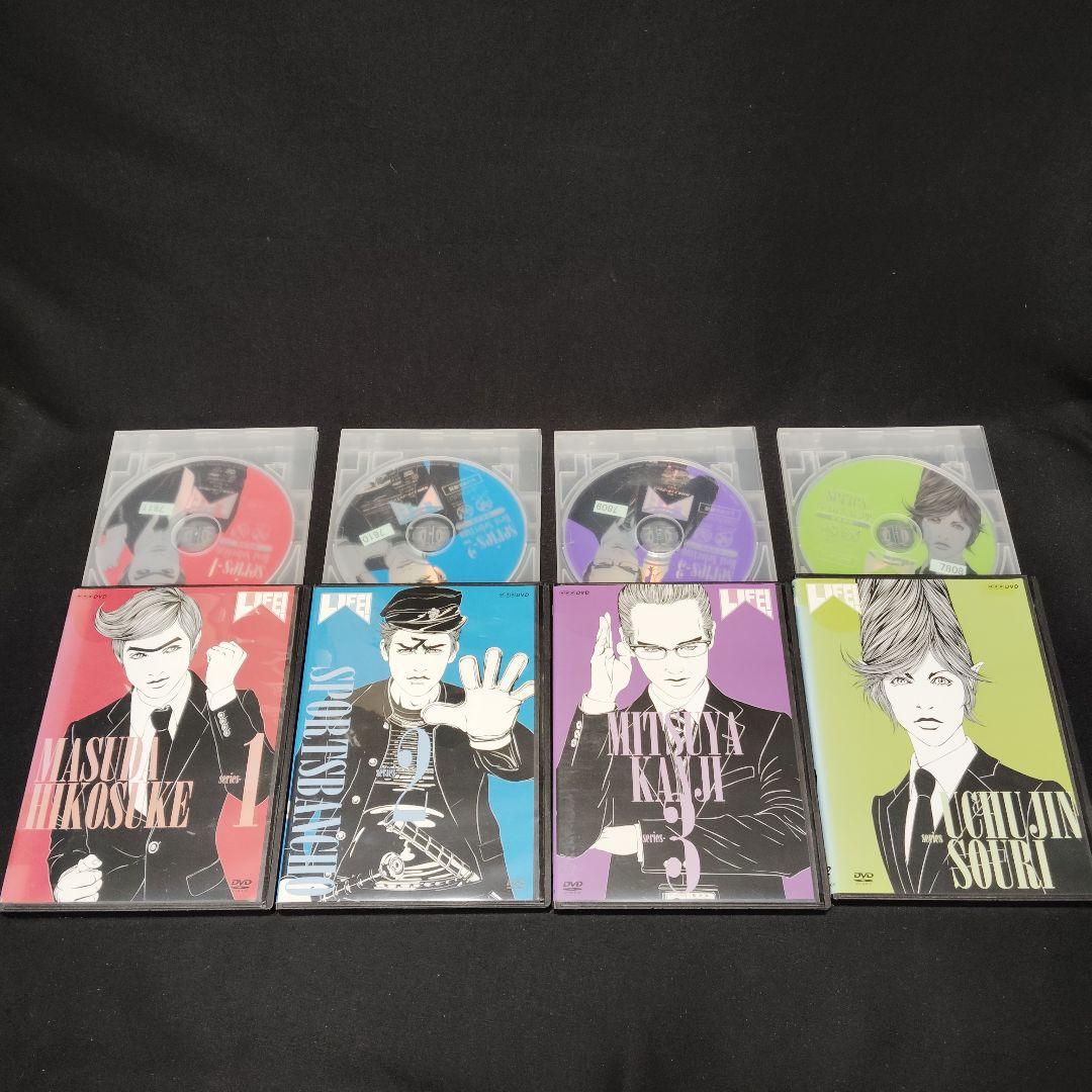 LIFE! ～人生に捧げるコント～　DVD　全巻セット　全4巻　レンタル落ち