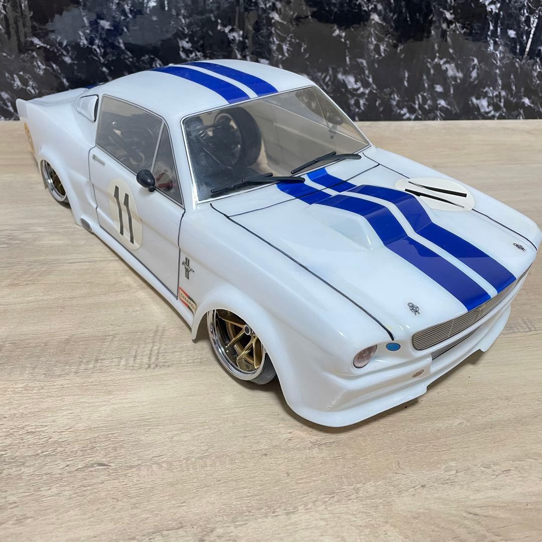フォード マスタング 1/10 ラジコンボディ ford ツーリング 塗装済み
