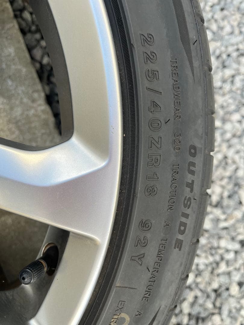 Z34 純正ホイール 4本セット 2024年製タイヤ 純正流用 スタッドレス等