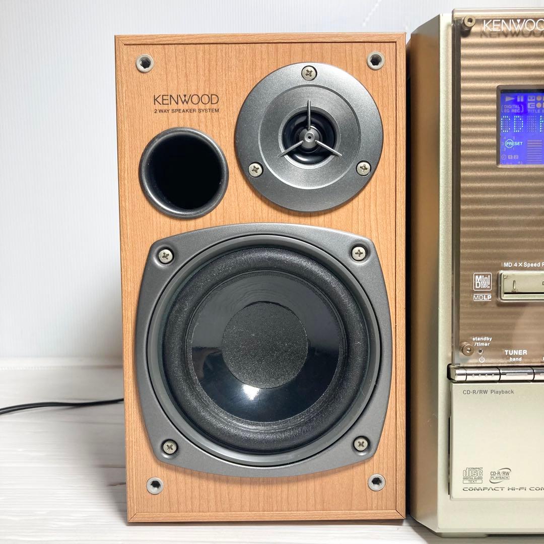 ケンウッド ミニコンポ RXD-SL3MD 2005年製 CD MD ラジオ - メルカリ