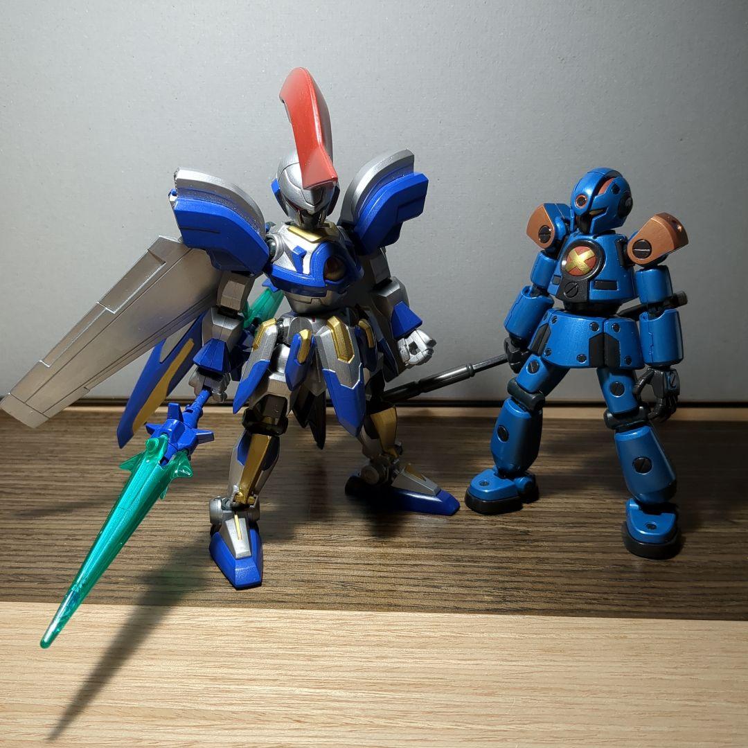 R*読様 ダンボール戦機 LBX 聖騎士 オーディーン AX-00 ジャンク 塗