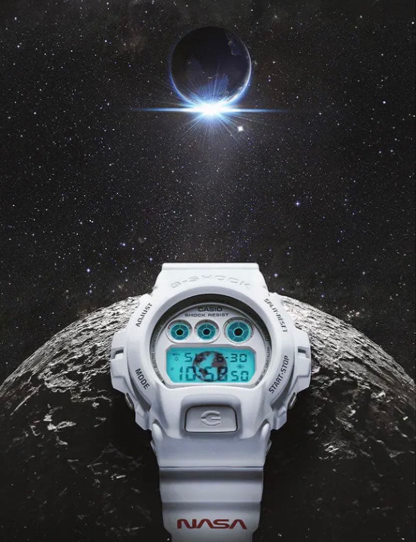 【US限定/未使用】G-SHOCK NASA DW-6900NASA23-7CR GショックからNASAにオマージュを捧げた限定ウォッチ第4弾が発売