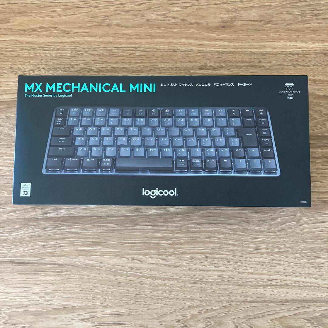 logicool MX Mechanical Mini キーボード 本体(赤軸) MX MECHANICAL Mini Review! Comparing the typing sounds of the red