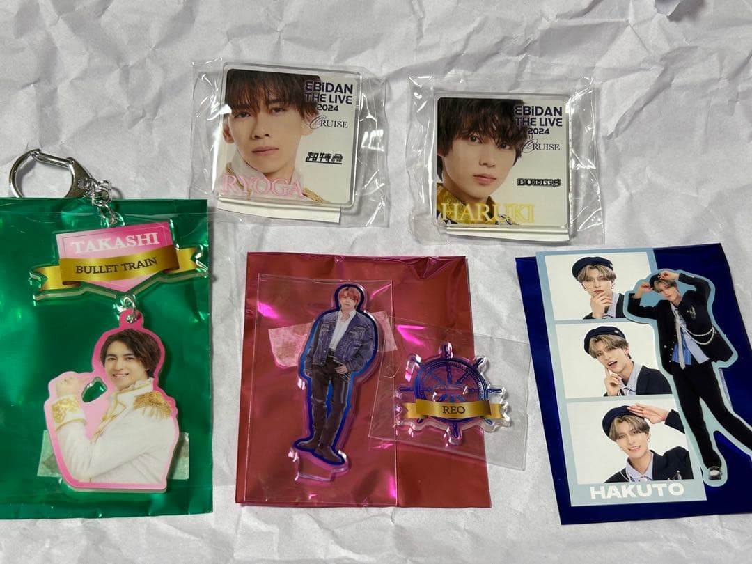 エビライ2024 ランダムグッズ EBiDAN THE LIVE CRUISE 2024 オフィシャルグッズ <ローソン・Loppiで