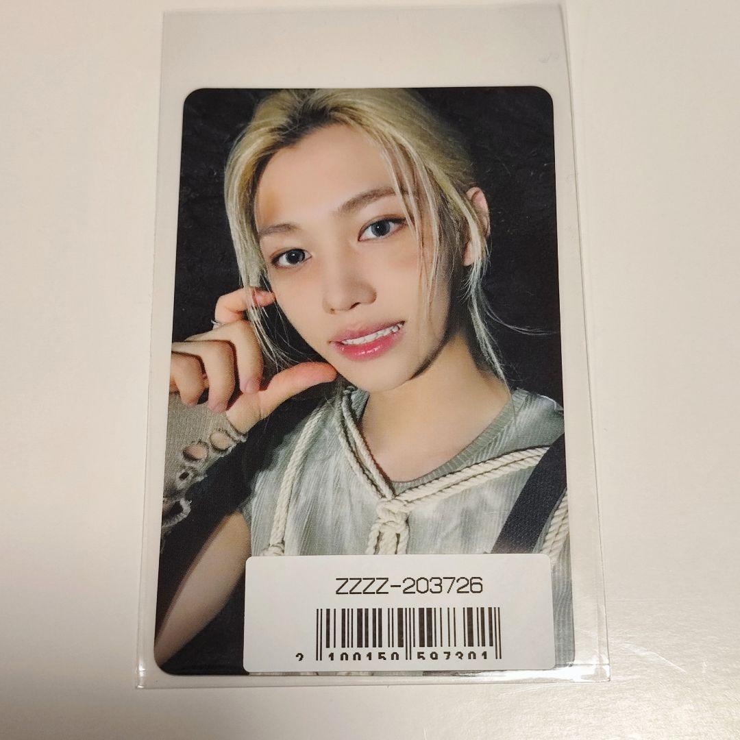 オリジナルソロフォトカード トレカ フィリックス Stray Kids - メルカリ