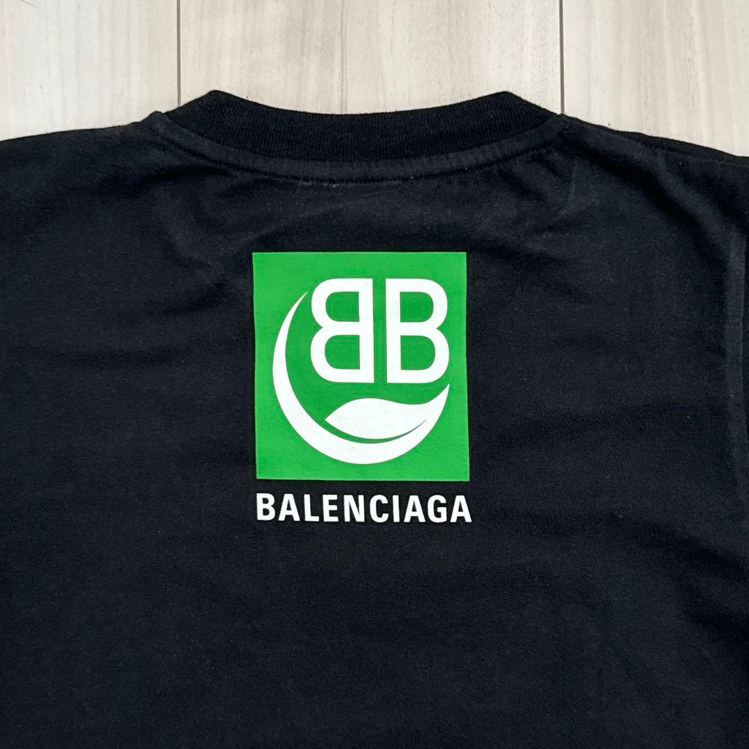 美品♡BALENCIAGA バレンシアガ　ブランド 半袖Tシャツ サイズ4 バレンシアガ 半袖Tシャツ Tape Type T-Shirt ダメージ加工 23SS