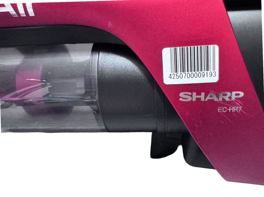 《展示品》SHARP シャープ コードレス掃除機 EC-HR7-P 2021年製